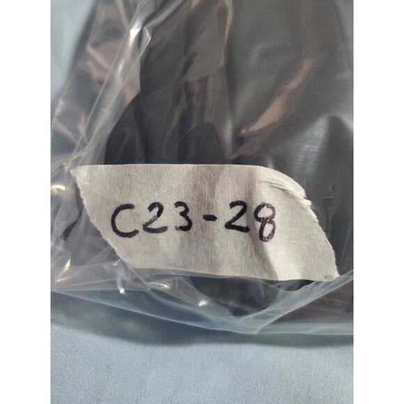 Nike Golf Sz L Men's 1/2-Zip Wind Shirts 578675-010 Black Long Sleeve C23-28 - Picture 9 of 9